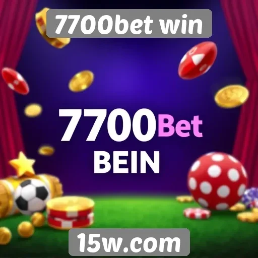 Diversidade de jogos disponíveis em 7700bet win