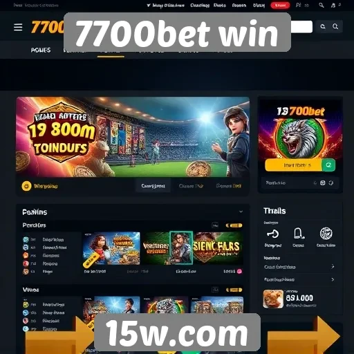 Facilidade de uso no site 7700bet win